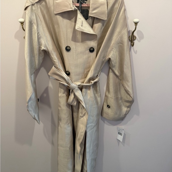 Gerard Darel Champagne Trench Coat - Picture 9 of 9